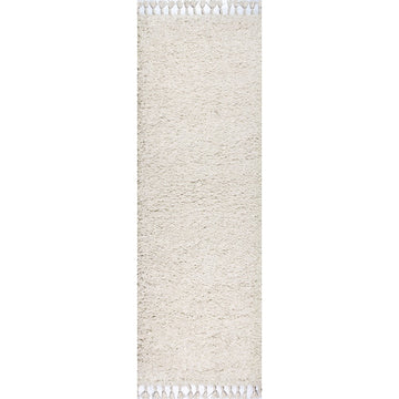 Mercer Shag Plush Tassel Area Rug